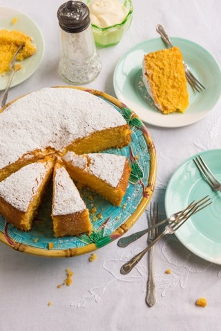 Lemon Polenta Cake 