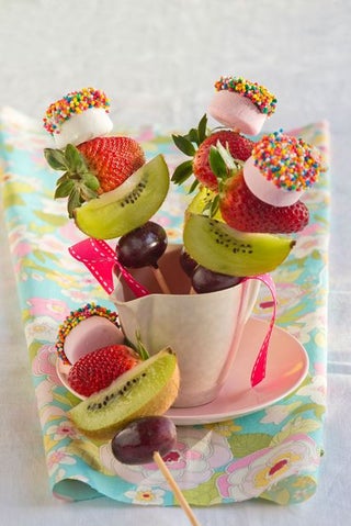 Fruity Marshmallow Kebabs