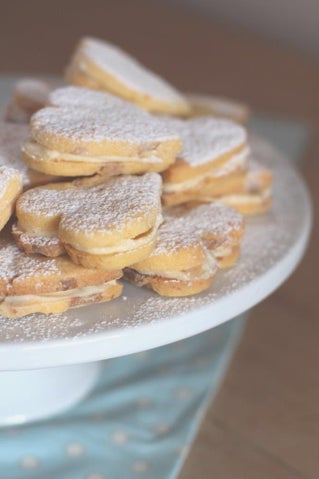 White Chocolate and Orange Butter Biscuits