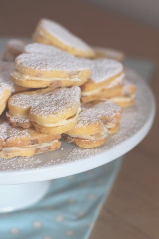 White Chocolate and Orange Butter Biscuits 