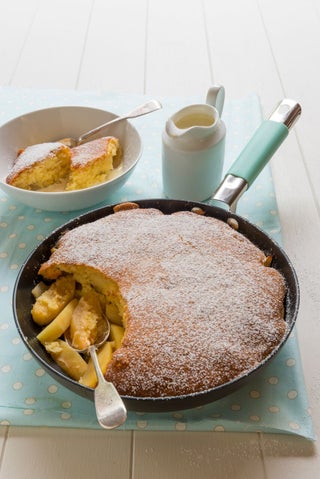 Apple Sponge Pan Pud  
