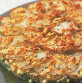 Rosemary And Feta Baked Potatoes