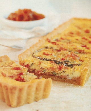 Blue Cheese And Walnut Slice