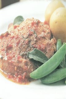 Pork With Sundried Tomato Butter