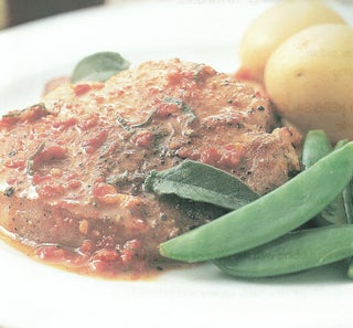Pork With Sundried Tomato Butter