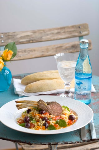 Lamb Cutlets With Greek-style Salad