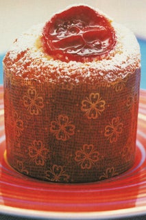 Vanilla Verjuice Poached Tamarillo Cake