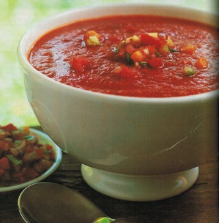 Roasted Gazpacho Soup