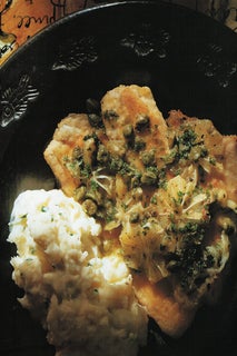 Fish Fillets With Lemon And Caper Sauce