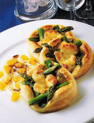 Asparagus And Cheese Tarts