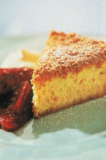 Amaretto Baked Cheesecake