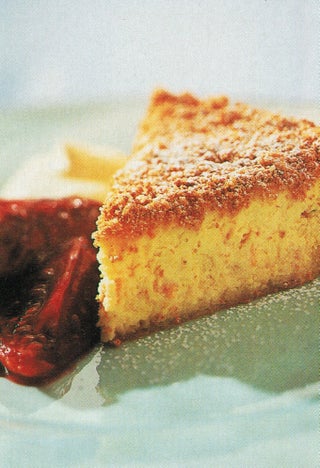 Amaretto Baked Cheesecake
