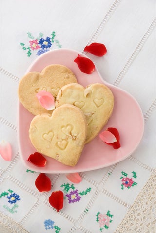 Rose Petal Shortbread