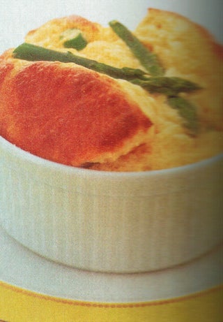 Asparagus And Parmesan Souffles