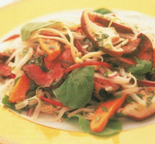 Thai-scented rice noodle salad