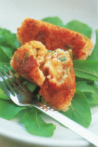 Vegetarian Risotto Sausages