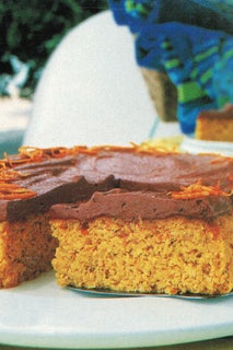 Orange, almond and chocolate cake