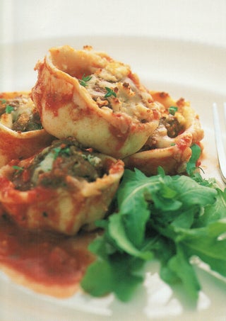Bolognaise Pasta-Shell Bake