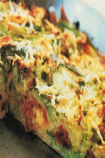 Baked Cabbage With Mozzarella