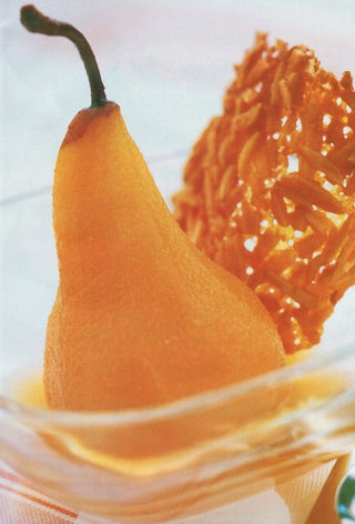 Pears In Ginger Wine