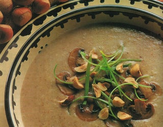 Mushroom And Hazelnut Soup
