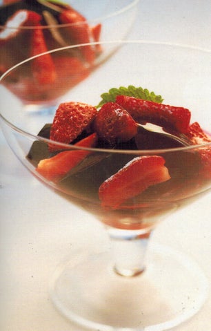 Mixed Summer Berry Jellies With Fruit