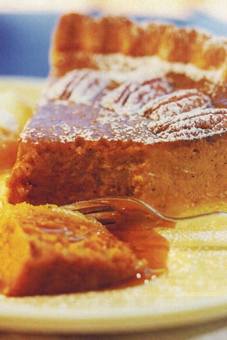 Pumpkin And Maple Syrup Pie