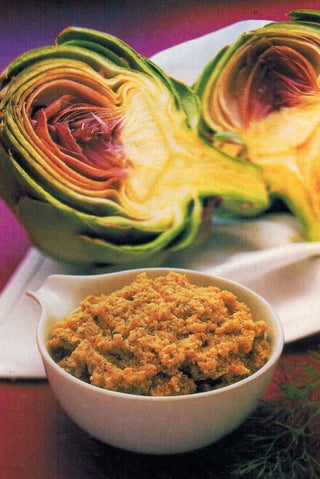 Artichoke And Roast Garlic Paste
