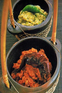 Thai Red And Green Curry Paste