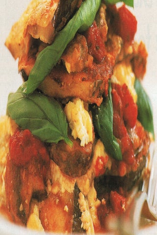 Aubergine And Ricotta Bake