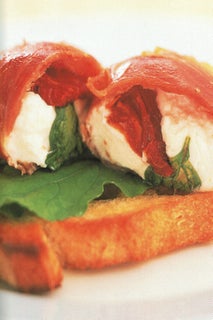 Roasted Prosciutto With Goat’s Cheese