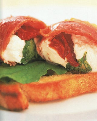 Roasted Prosciutto With Goat’s Cheese