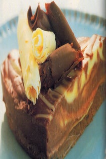 Chocolate Kahlua Cheesecake