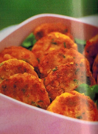 Cumin Spiked Corn Cakes