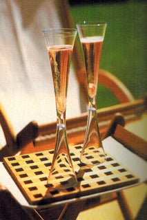Cranberry And Ginger Champagne Cocktail