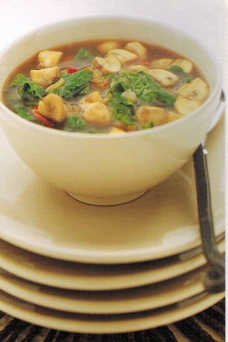 Mushroom And Chilli Soup