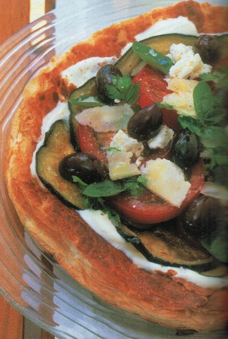 Tomato And Aubergine Tart