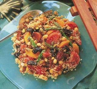 Chickpea Salad With Mediterranean Flavours