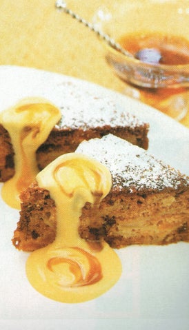 Maple Syrup Apple Cake