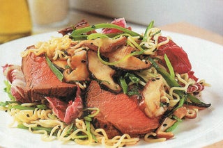 Shiitake Mushroom And Noodle Salad