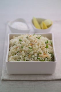 Pilaf Rice With Lemon And Almonds