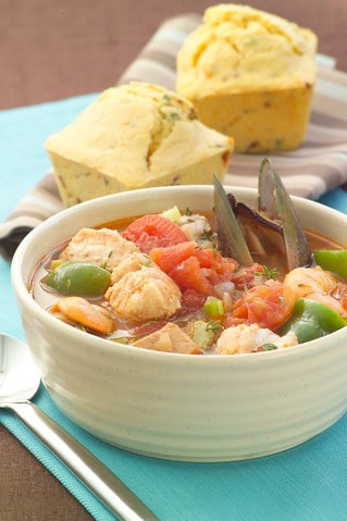 Seafood Gumbo Soup