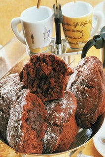 Double Chocolate Fudge Muffins