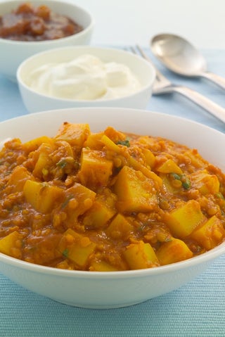 Potato And Lentil Curry