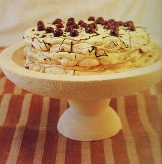 Coffee Meringue Gateau