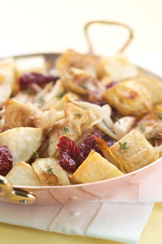 Roast Potato And Artichoke Hash