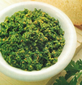 Parsley And Toasted Walnut Pesto