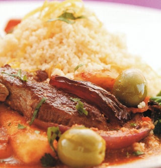 Lamb Tagine With Ginger Couscous