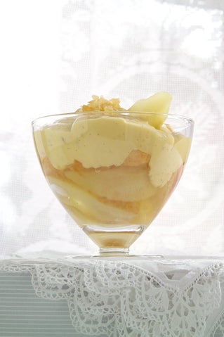 Roasted Pear And Ginger Trifle
