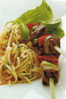 Stir Fried Lamb With Udon Noodles